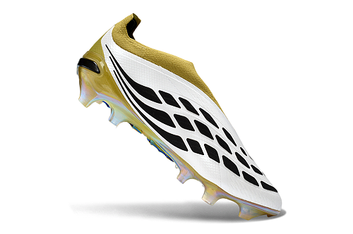 Adidas Predator Elite Laceless FG - White/Gold (2nd Edition)