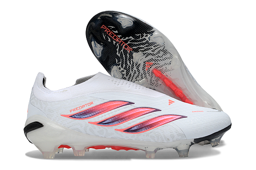 Adidas Predator Elite Laceless FG - White
