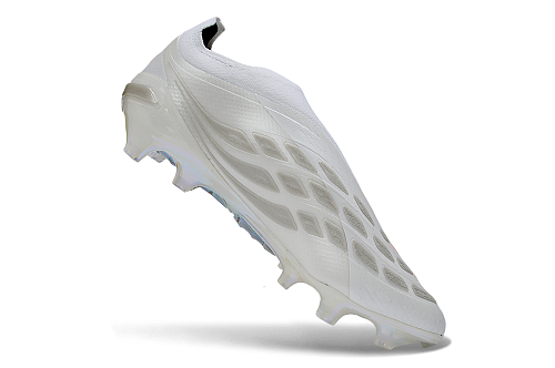 Adidas Predator Elite Laceless FG - White (3rd Edition)
