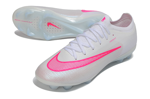 Nike Air Zoom Mercurial Vapor 17 Elite FG - White/Pink