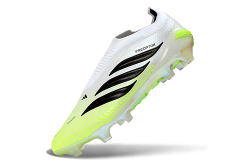 Adidas Predator Elite Laceless FG - White/Yellow