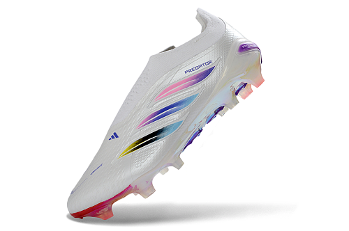 Adidas Predator Elite Laceless FG - White (5th Edition)