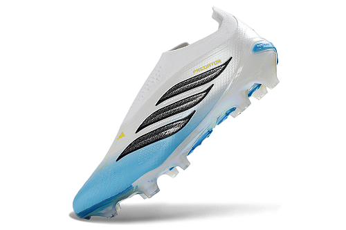 Adidas Predator Elite Laceless FG - White/Blue
