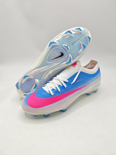 Nike Air Zoom Mercurial Vapor 17 Elite FG - Blue/White/Pink