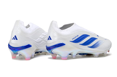 Adidas Predator Elite Laceless FG - White (4th Edition)