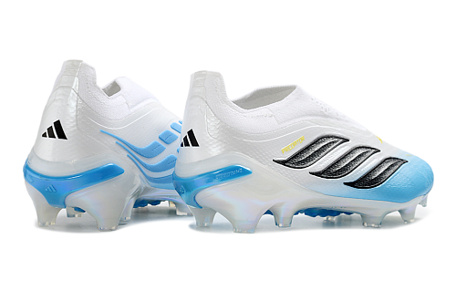 Adidas Predator Elite Laceless FG - White/Blue