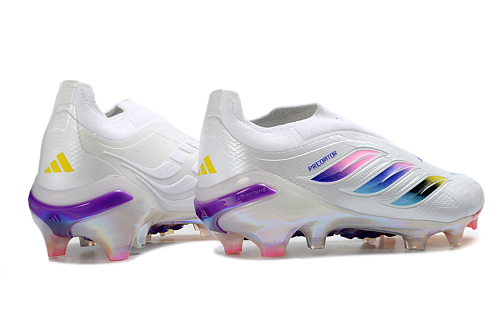 Adidas Predator Elite Laceless FG - White (5th Edition)