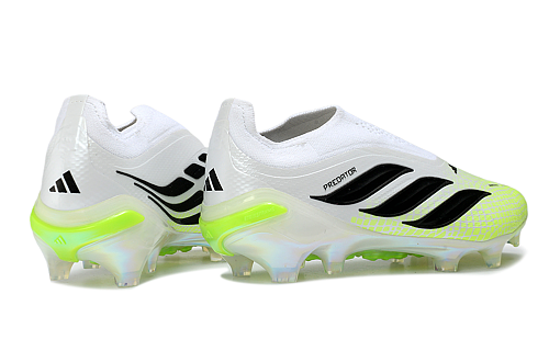Adidas Predator Elite Laceless FG - White/Yellow
