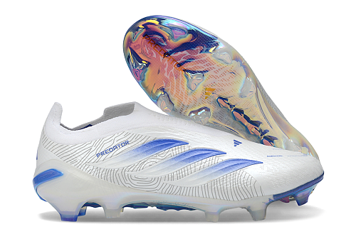 Adidas Predator Elite Laceless FG - White (2nd Edition)