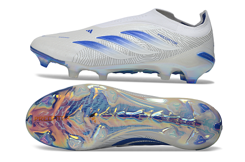 Adidas Predator Elite Laceless FG - White (2nd Edition)