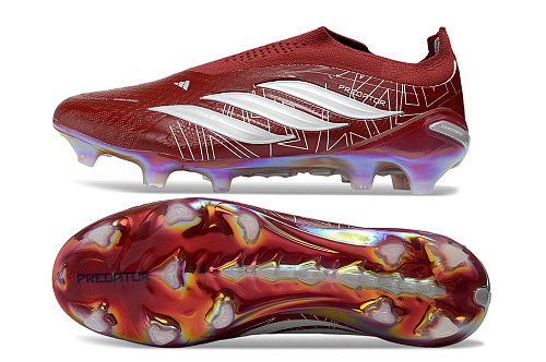 Adidas Predator Elite Laceless FG - Red