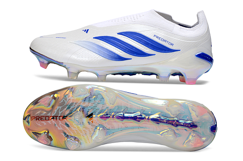 Adidas Predator Elite Laceless FG - White (4th Edition)