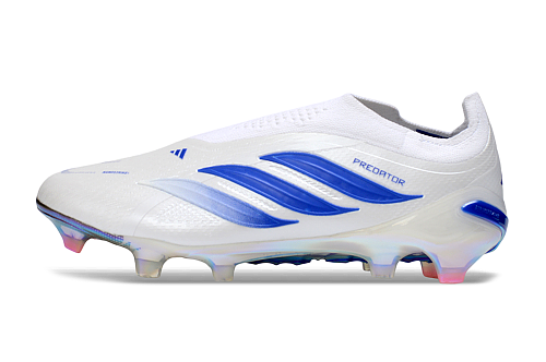 Adidas Predator Elite Laceless FG - White (4th Edition)