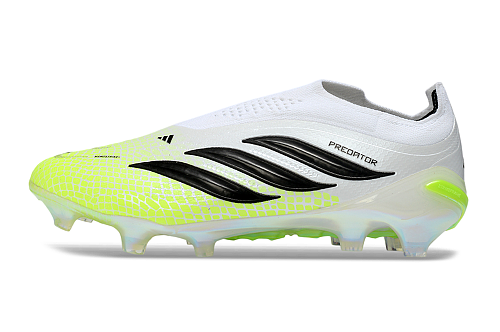 Adidas Predator Elite Laceless FG - White/Yellow