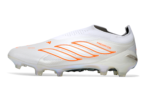 Adidas Predator Elite Laceless FG - White (3rd Edition)