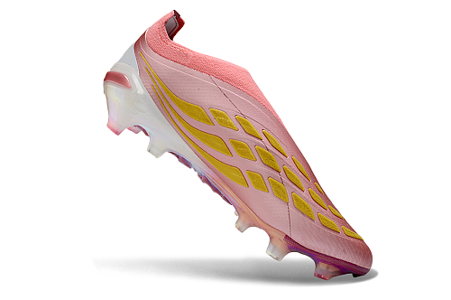 Adidas Predator Elite Laceless FG - White/Pink