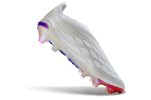 Adidas Predator Elite Laceless FG - White (5th Edition)